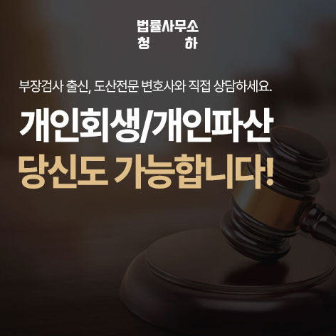 부장검사 출신 개인회생 법률사무소 청하 2